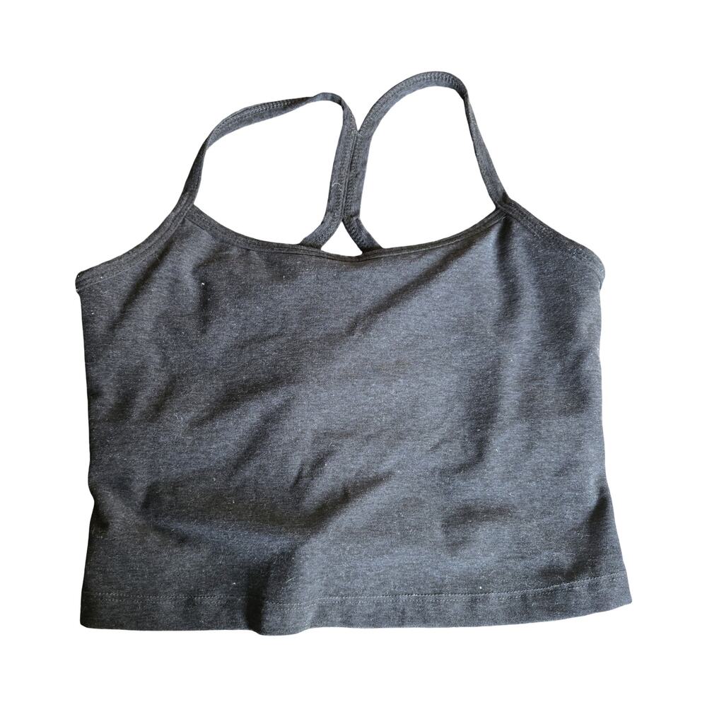 Beyond Yoga Black Slim Racerback Cropped Tank Size: S